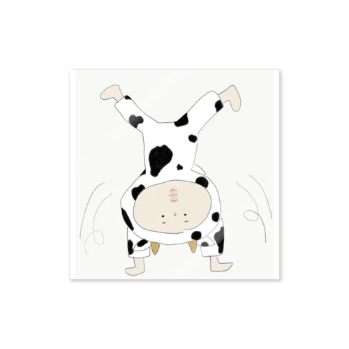 モーモー側転ぼうや🐮 Sticker