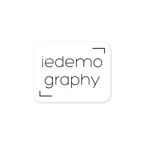 iedemo graphy Sticker