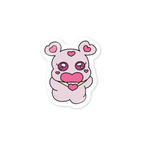 心のおともだち ピンクちゃん Sticker