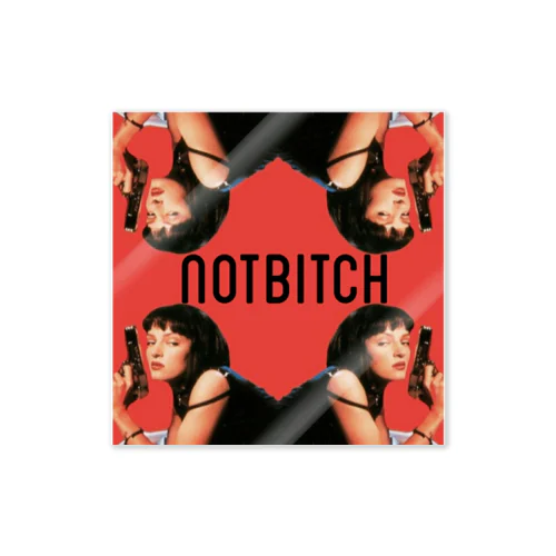 NOTBITCH gungirl 2 Sticker