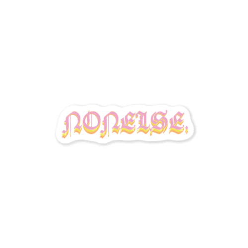 nonelse. Sticker