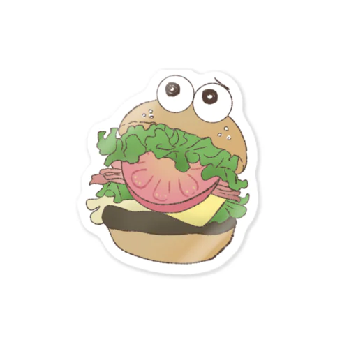 ハンバーガーくん Sticker