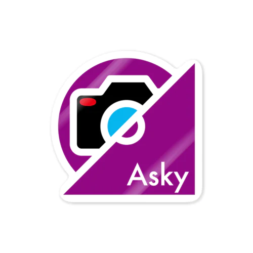 パ紋No.3397 Asky Sticker