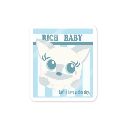 RICH BABY by iii.store Sticker