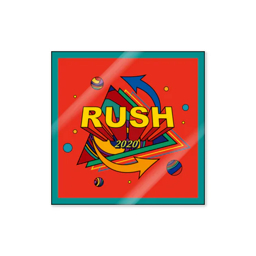 RUSH Sticker