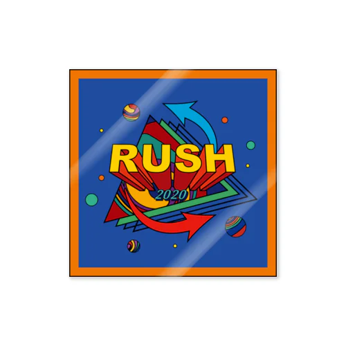 RUSH ステッカー