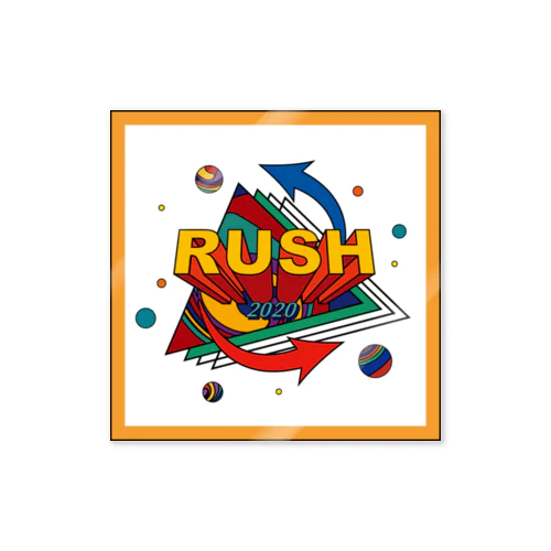 RUSH Sticker