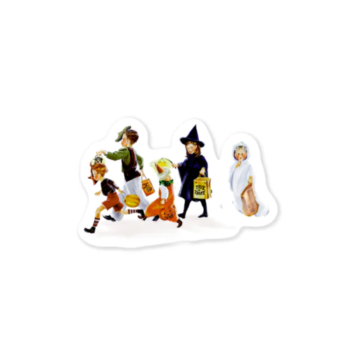 Trick Or Treat Sticker