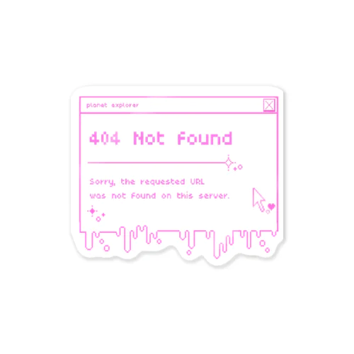 404 not found Sticker