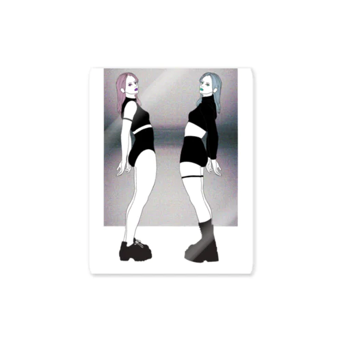 Everlasting Twins Sticker