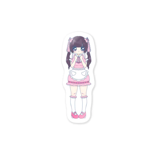 三女ちゃん / ステッカー Sticker