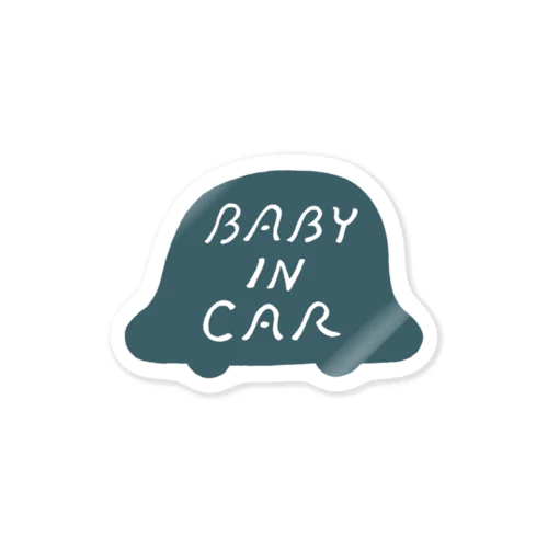 BABY IN CAR ステッカー ステッカー