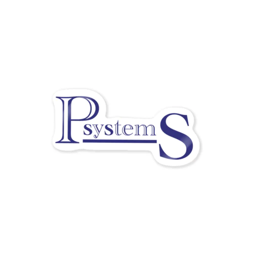 P.SYSTEMS Logo ステッカー