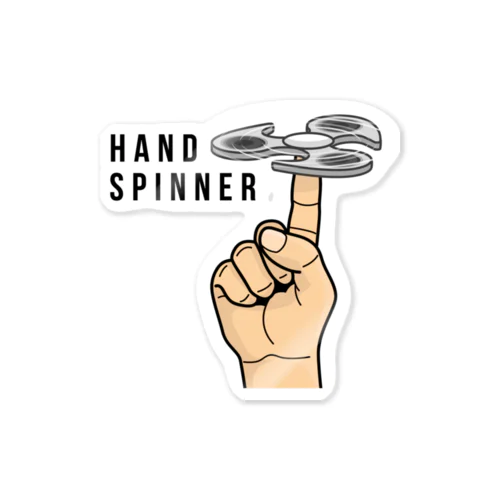 HAND SPINNER-ハンドスピナー- Sticker