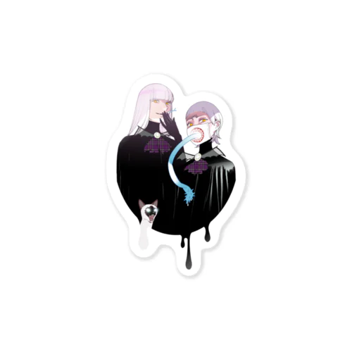 オトメの帝国ハロウィンスペシャル／かおマス Sticker