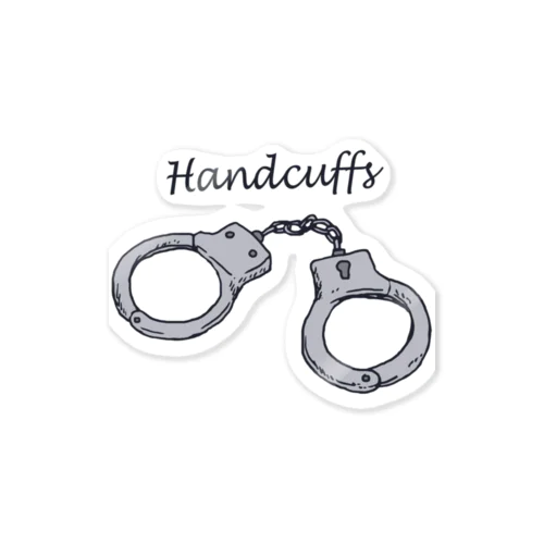 Handcuffs Sticker