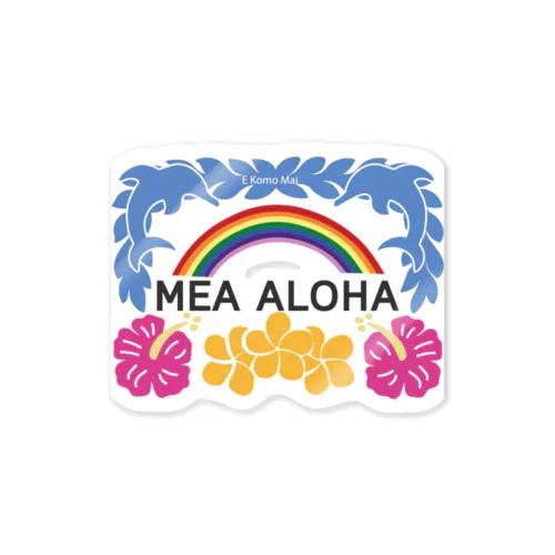 MEA ALOHA・メアアロハ Sticker