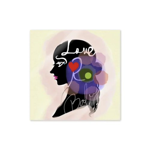 Love ASMRステッカー Sticker