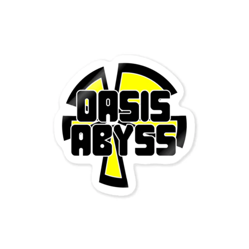 Oasis Abyss ロゴ ステッカー