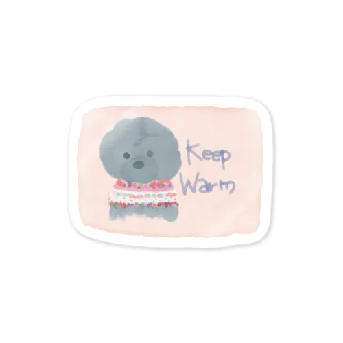 Keep warm Sticker