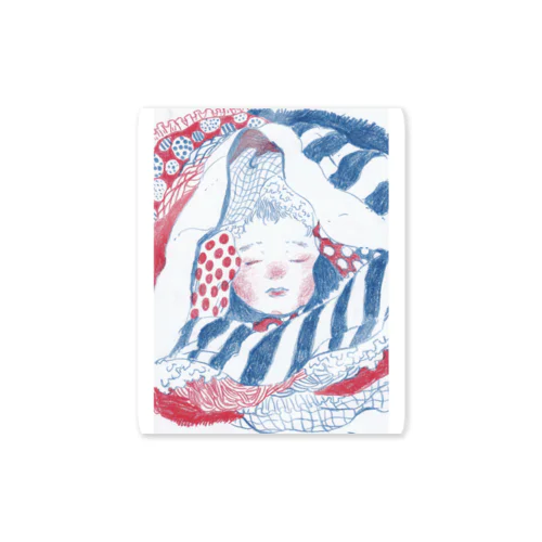 姪っ子のお昼寝 Sticker