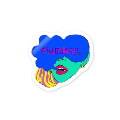 funky.... Sticker