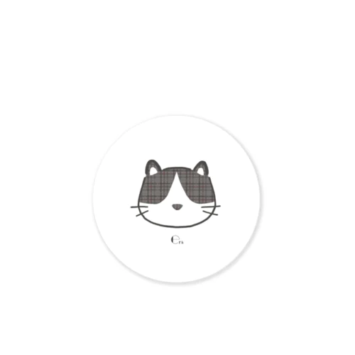 はちわれねこ Sticker