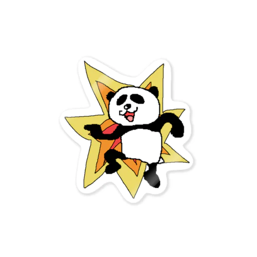 ＰＰＰＡＮＤＡ＋ＦＩＲＥ Sticker