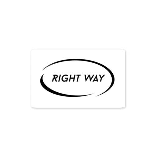 RIGHTS WAYステッカー Sticker