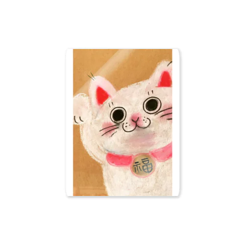 招き猫 Sticker