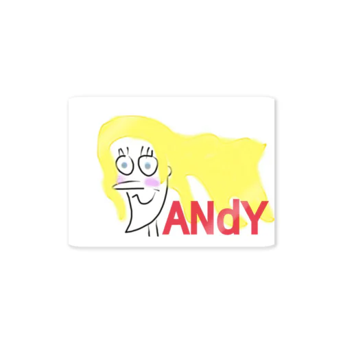 ANdY vol.1 ステッカー