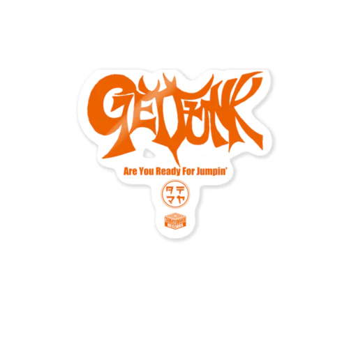 玉手屋2・発売記念グッズ『GET FUNK』 ステッカー