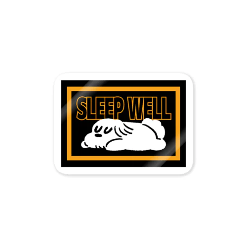 SLEEP WELL 스티커