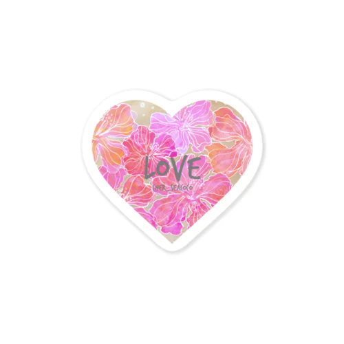 ❤️love heart  bag❤️ Sticker