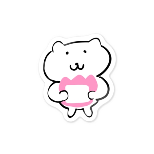 名札にゃんこ Sticker