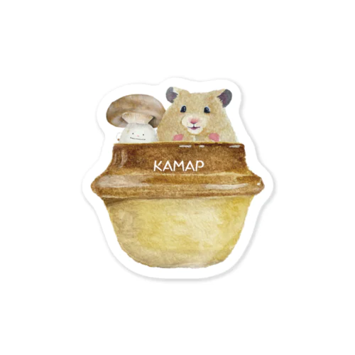 【KAMAP】しめじ君と一緒 Sticker