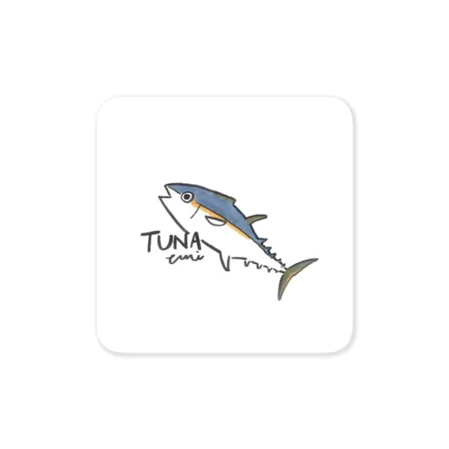 tuna ステッカー