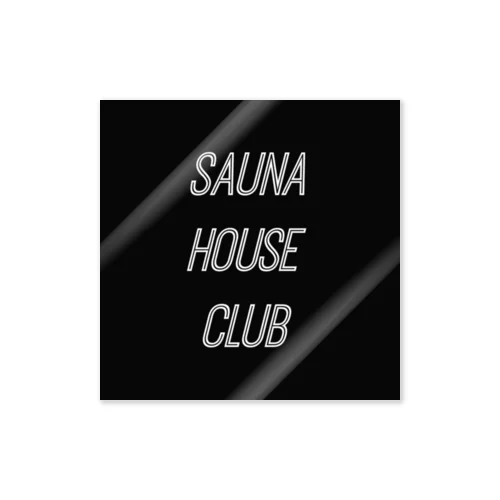 SAUNA HOUSE CLUB ステッカー