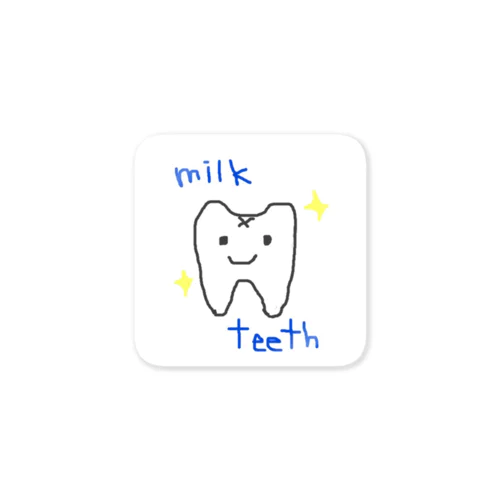 milkteeth Sticker