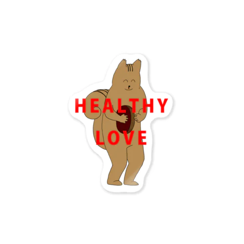 Healthy Love(リス) 스티커