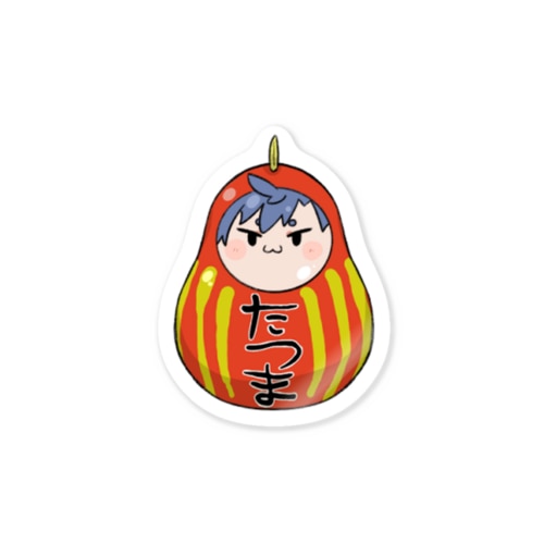たつまステッカー Sticker