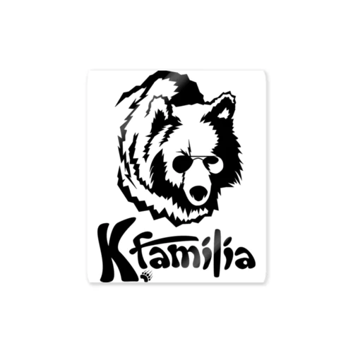 Kfamilia bear Sticker