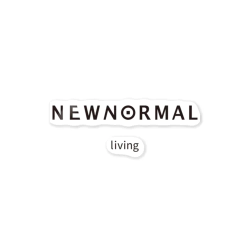 NEWNORMAL  living ステッカー