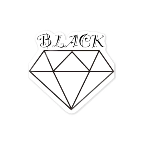 BLACK DIAMOND Sticker