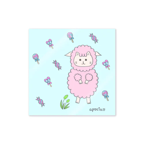 猫羊のキャンディちゃんステッカー Sticker