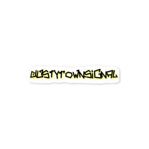 DustyTownSiggnals logo パーカー ステッカー