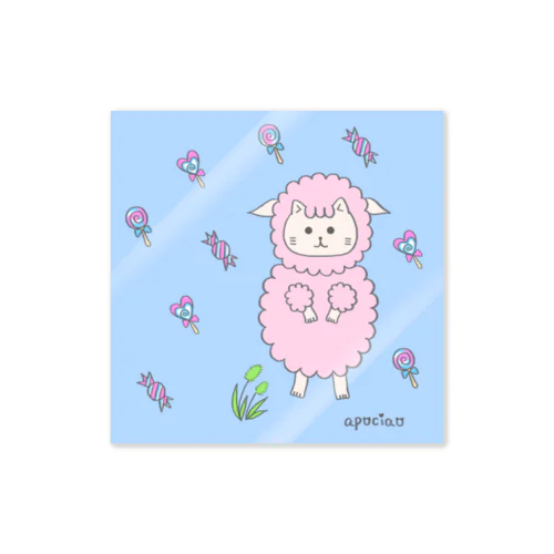 猫羊のキャンディちゃんステッカー Sticker