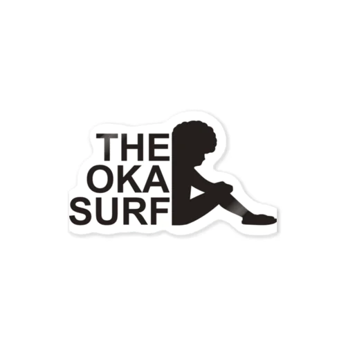 SURF_THE OKASURF LOGO 스티커