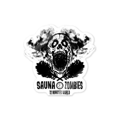 SAUNAZOMBIES / サウナゾンビーズ  - SATORI  DOKURO STICKER - 스티커