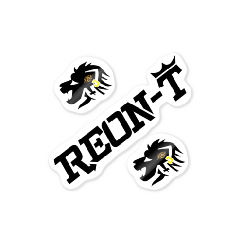 【大1枚/小2枚】REON-Tロゴ Sticker